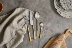 Cutlery|Cutlery^Nkuku Usa Cutlery Set - (Set of 16) Brushed Gold