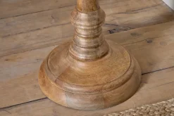 Floor Lamps^Nkuku Usha Classic Wooden Floor Lamp - Natural