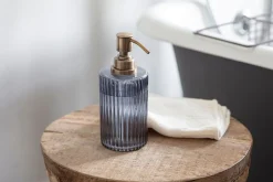 Bathroom Accessories^Nkuku Valeska Recycled Glass Soap Dispenser