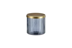 Bathroom Accessories^Nkuku Valeska Recycled Glass Storage Pot