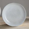 Plates^Nkuku Valinha Earthenware Dinner Plate - Grey