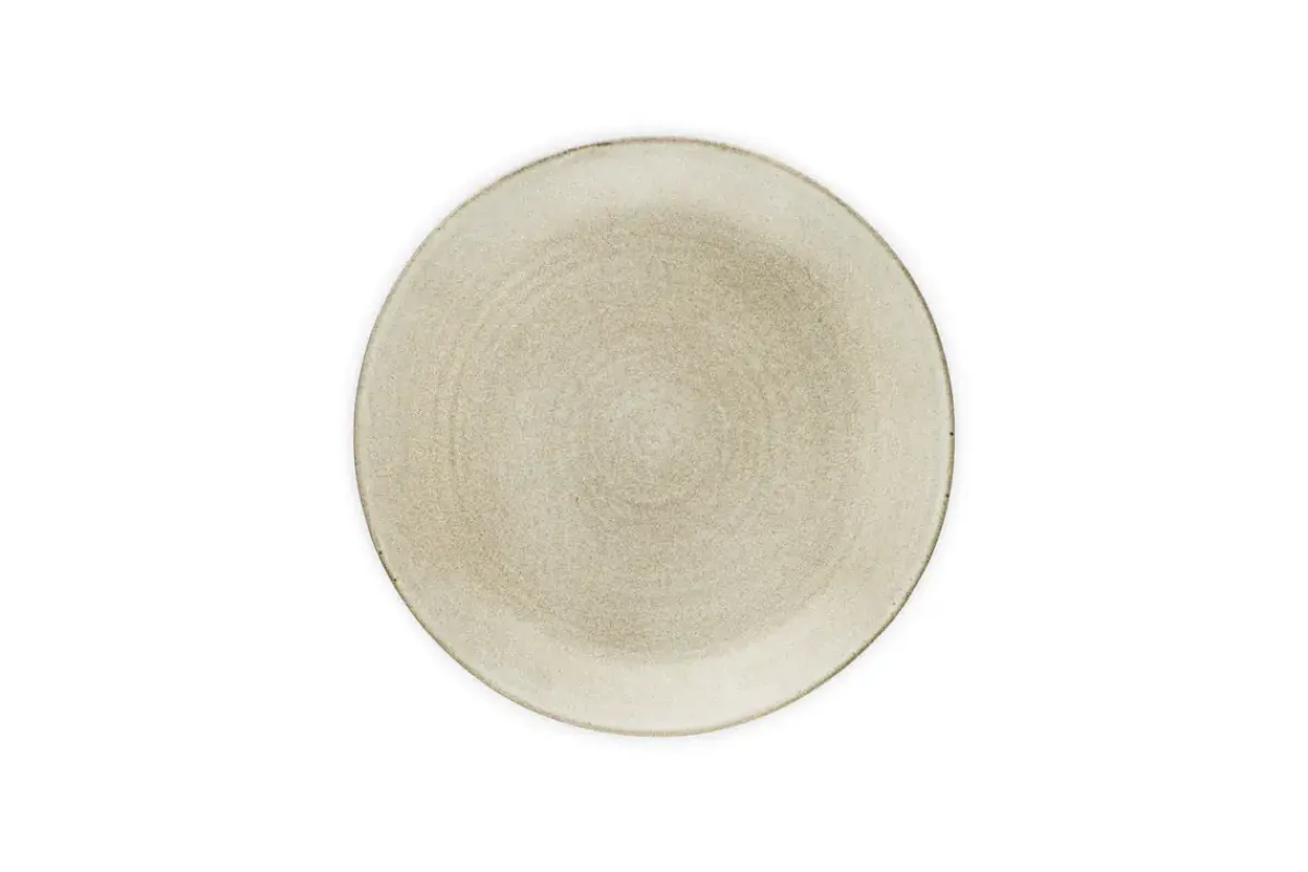 Plates^Nkuku Valinha Earthenware Dinner Plate - Grey