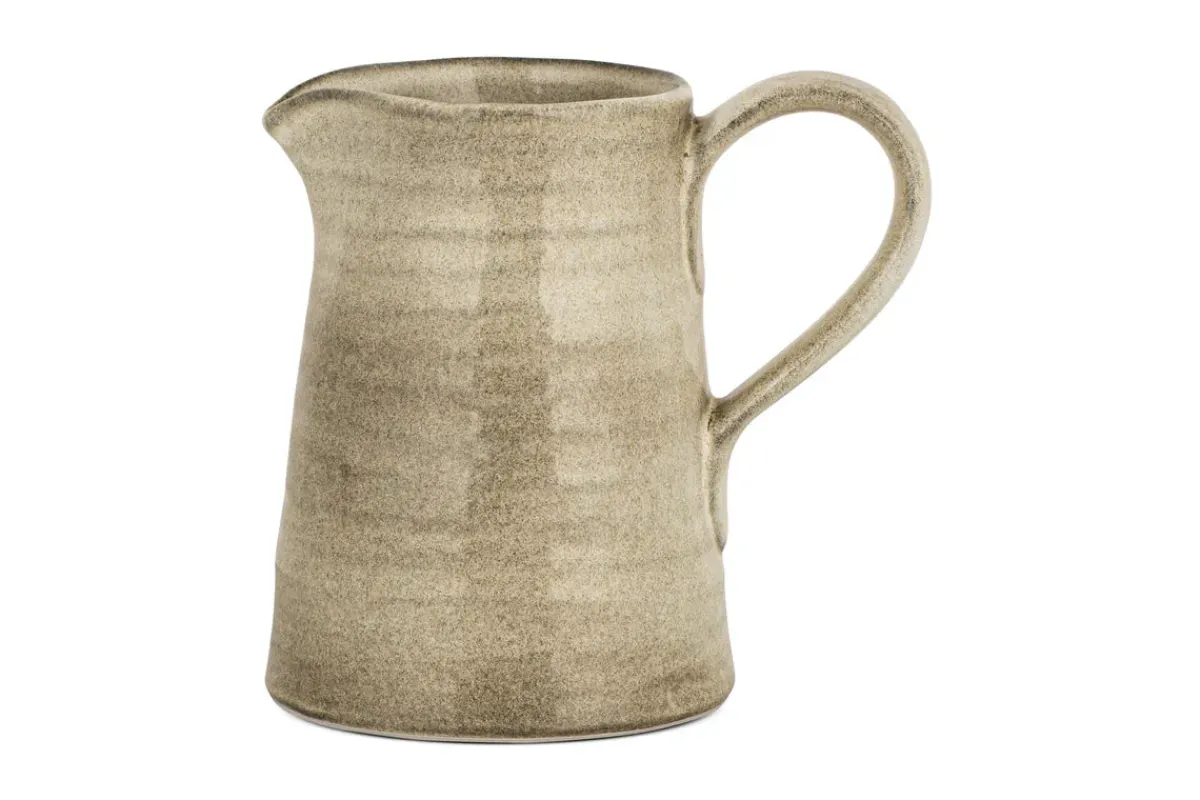 Jugs^Nkuku Valinha Earthenware Jug - Grey - Small