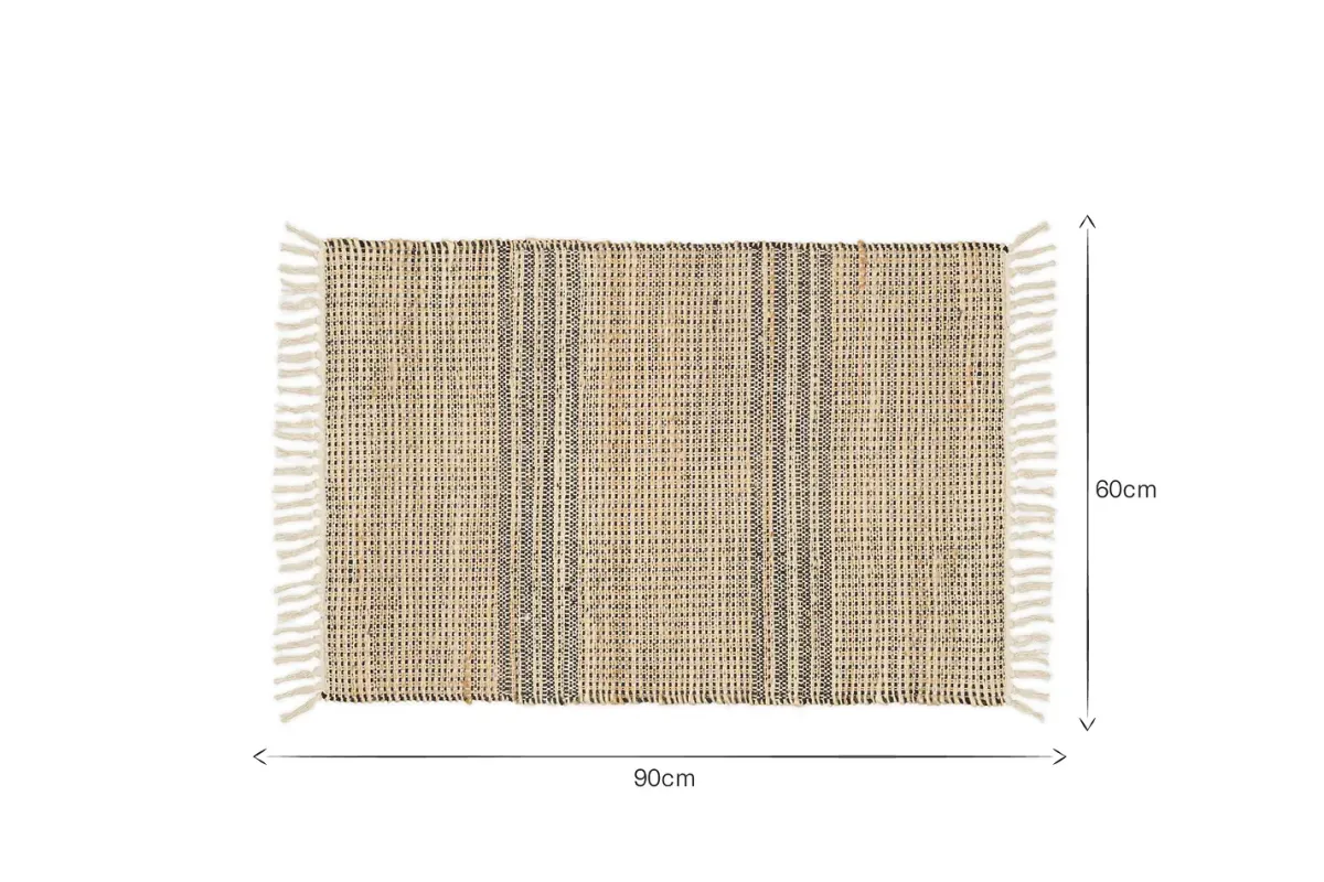 Doormats|Runners^Nkuku Varli Jute & Cotton Doormat - Natural