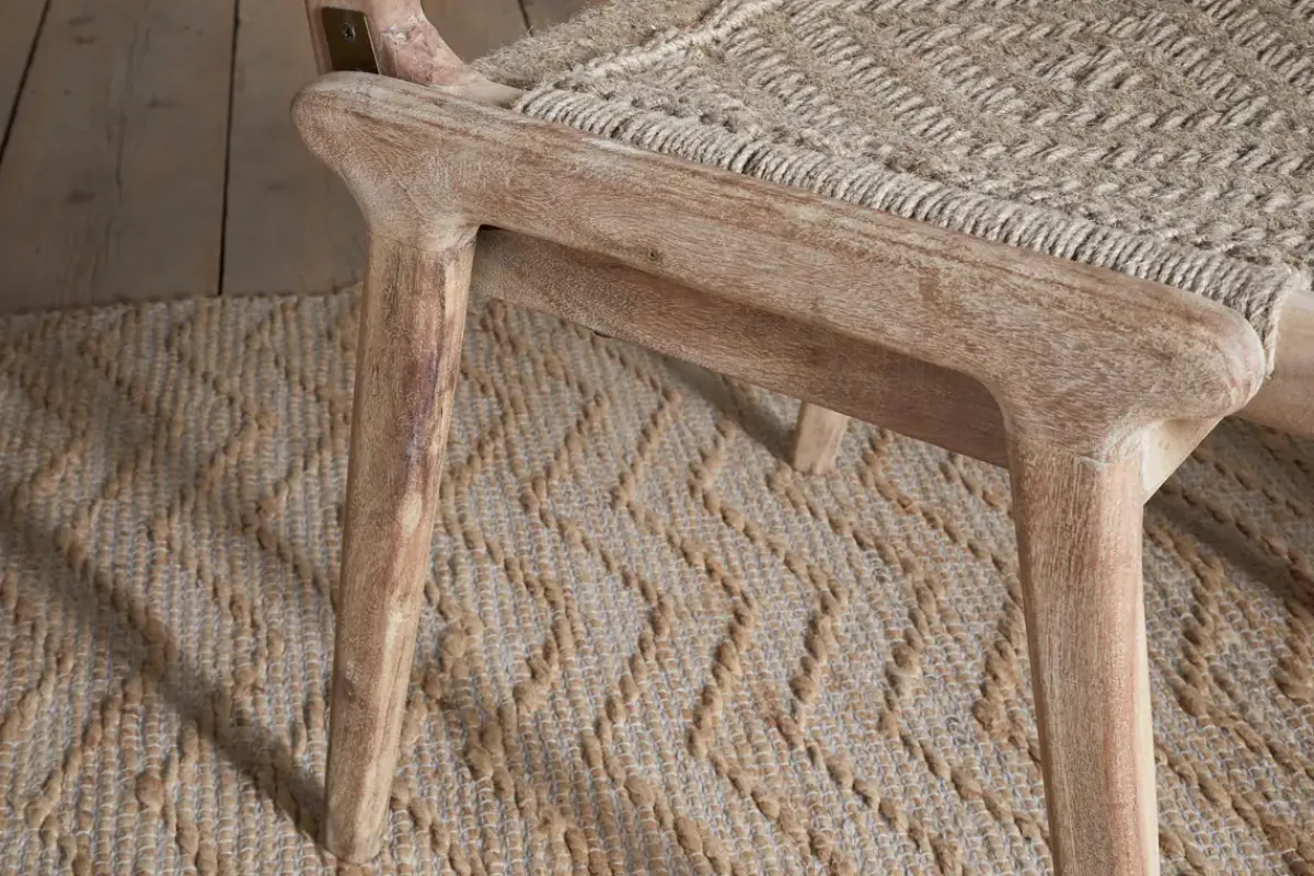 Kitchen & Dining|Dining Chairs & Benches^Nkuku Vinay Woven Armless Dining Chair - Natural