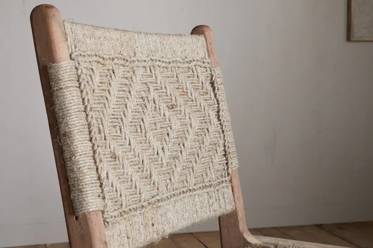 Kitchen & Dining|Dining Chairs & Benches^Nkuku Vinay Woven Armless Dining Chair - Natural