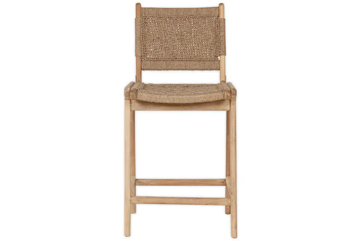 Kitchen & Dining|Bar Stools & Bar Chairs^Nkuku Vinay Woven Counter Chair - Natural