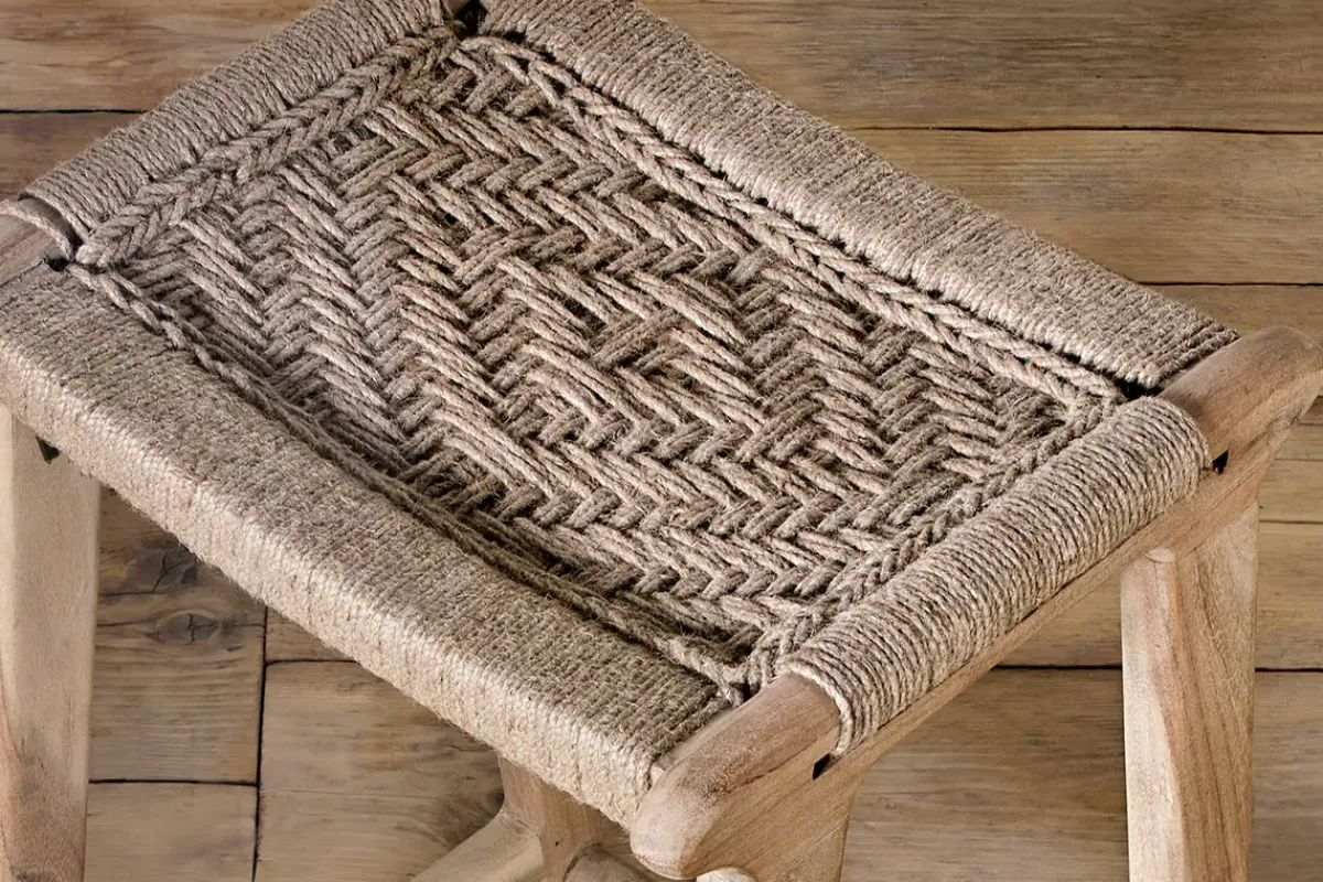 Kitchen & Dining|Bar Stools & Bar Chairs^Nkuku Vinay Woven Counter Stool - Natural