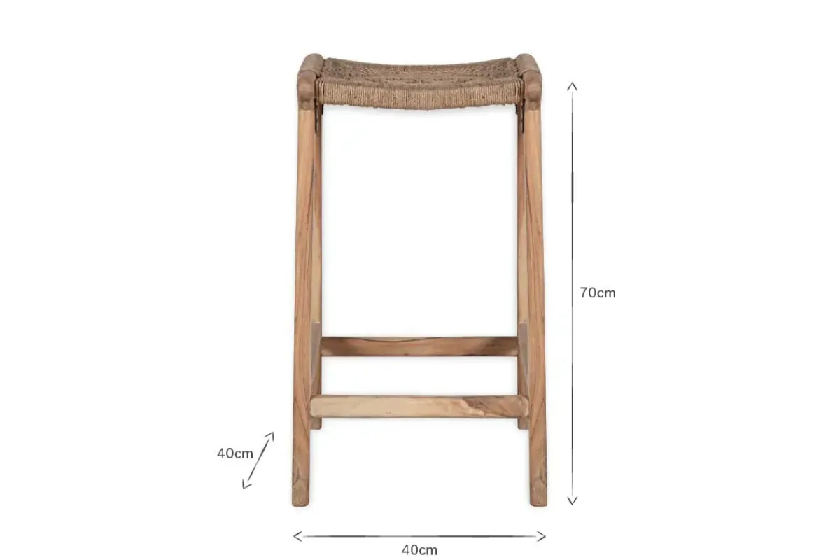 Kitchen & Dining|Bar Stools & Bar Chairs^Nkuku Vinay Woven Counter Stool - Natural