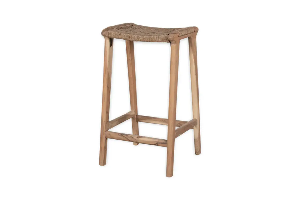 Kitchen & Dining|Bar Stools & Bar Chairs^Nkuku Vinay Woven Counter Stool - Natural
