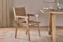 Kitchen & Dining|Dining Chairs & Benches^Nkuku Vinay Woven Dining Chair - Natural