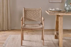Kitchen & Dining|Dining Chairs & Benches^Nkuku Vinay Woven Dining Chair - Natural