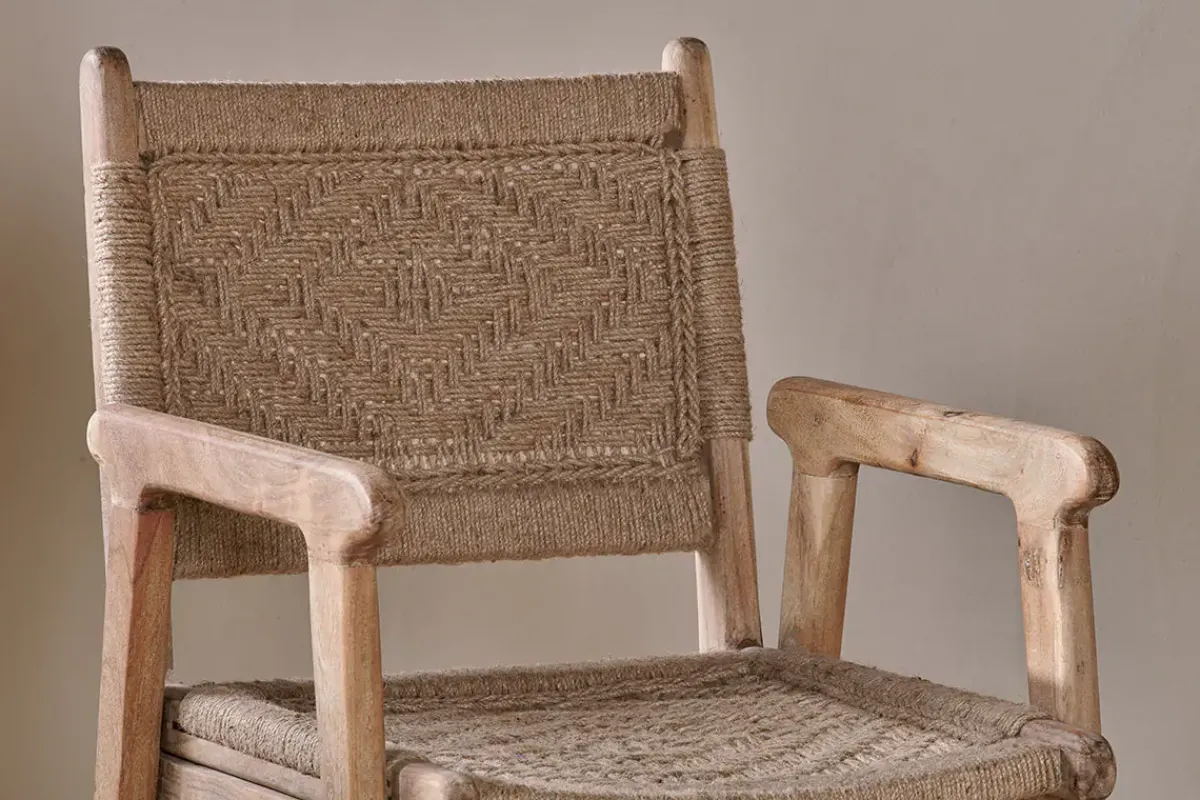 Kitchen & Dining|Dining Chairs & Benches^Nkuku Vinay Woven Dining Chair - Natural