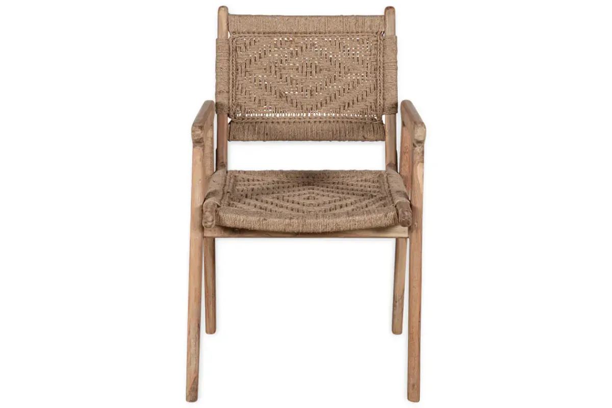 Kitchen & Dining|Dining Chairs & Benches^Nkuku Vinay Woven Dining Chair - Natural