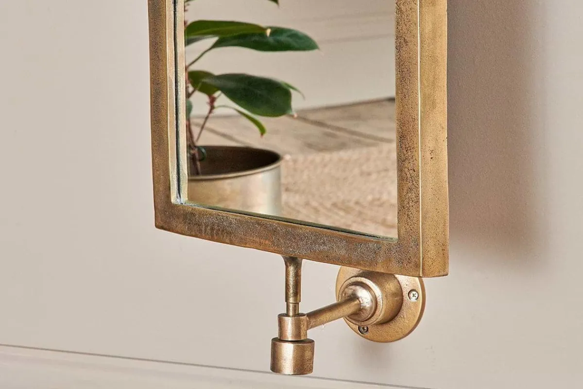 Wall Mirrors^Nkuku Visala Swivel Full Length Wall Mirror - Large