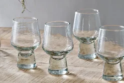 Entertaining Glasses^Nkuku Visla Glass - Light Smoke (Set of 4)