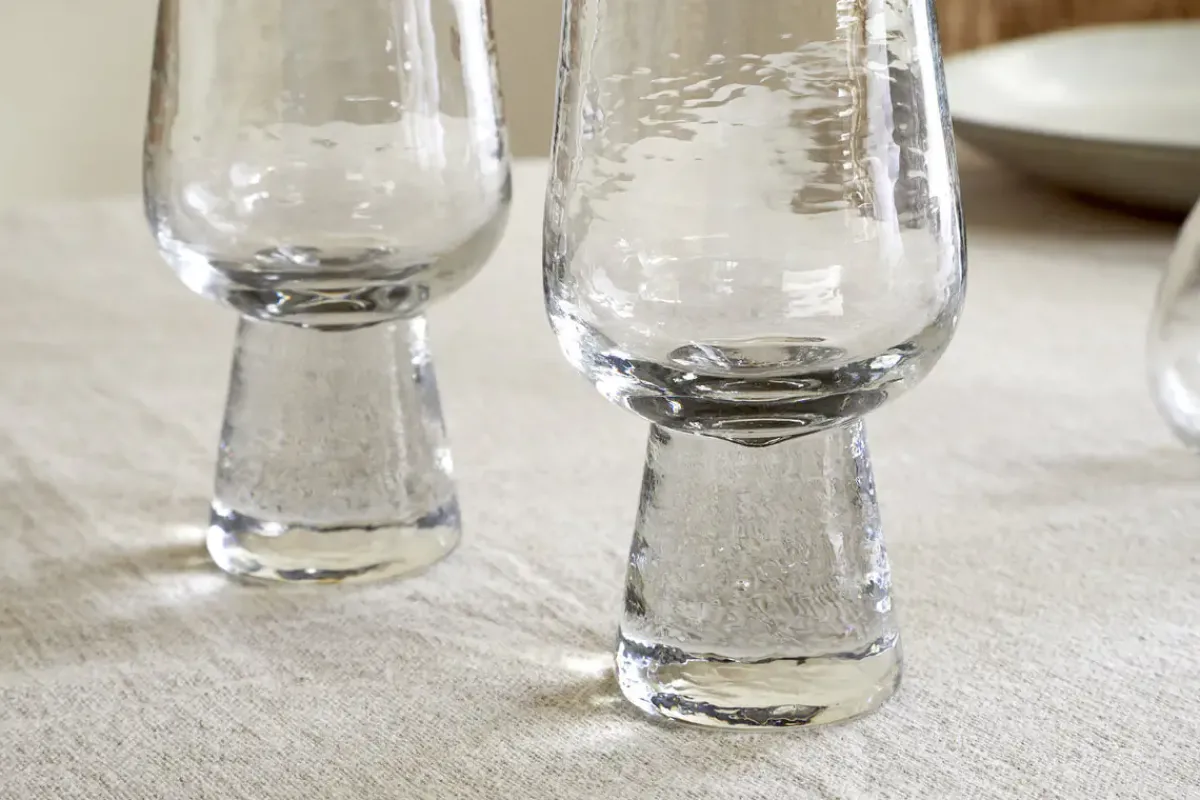 Entertaining Glasses|Wine & Champagne Glasses^Nkuku Visla Tall Glass - Clear (Set of 4)