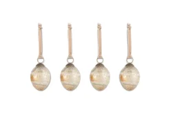 Christmas Table|Baubles & Tree Decorations^Nkuku Viti Baubles - Gold (Set of 4)