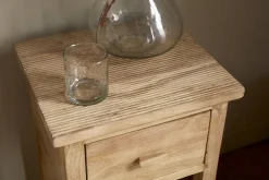 Bedroom|Beside Tables^Nkuku Vivan Grooved Bedside Table - Natural