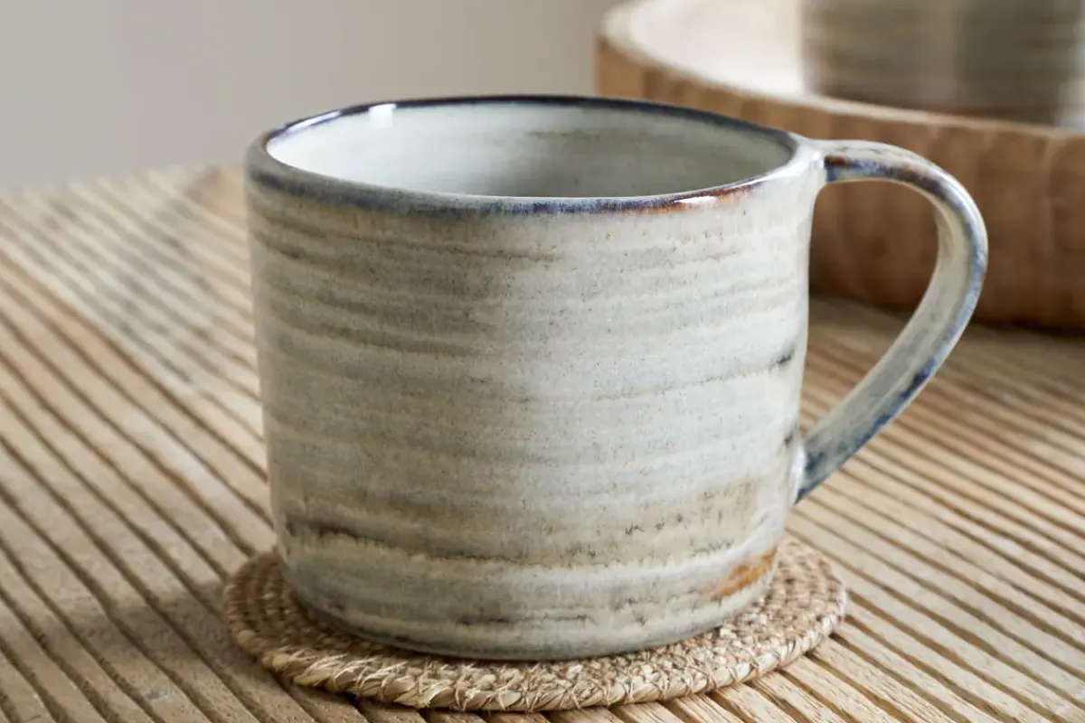 Mugs^Nkuku Vizo Mug - Grey - Large
