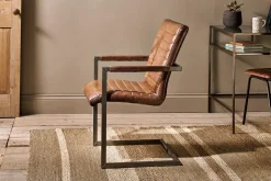 Home Office|Desk Chairs^Nkuku Wamma Leather Desk Chair