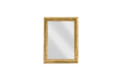 Wall Mirrors^Nkuku Yadur Rectangular Mirror - Antique Brass - Small