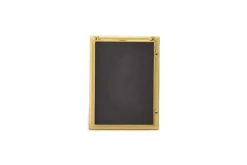 Wall Mirrors^Nkuku Yadur Rectangular Mirror - Antique Brass - Small