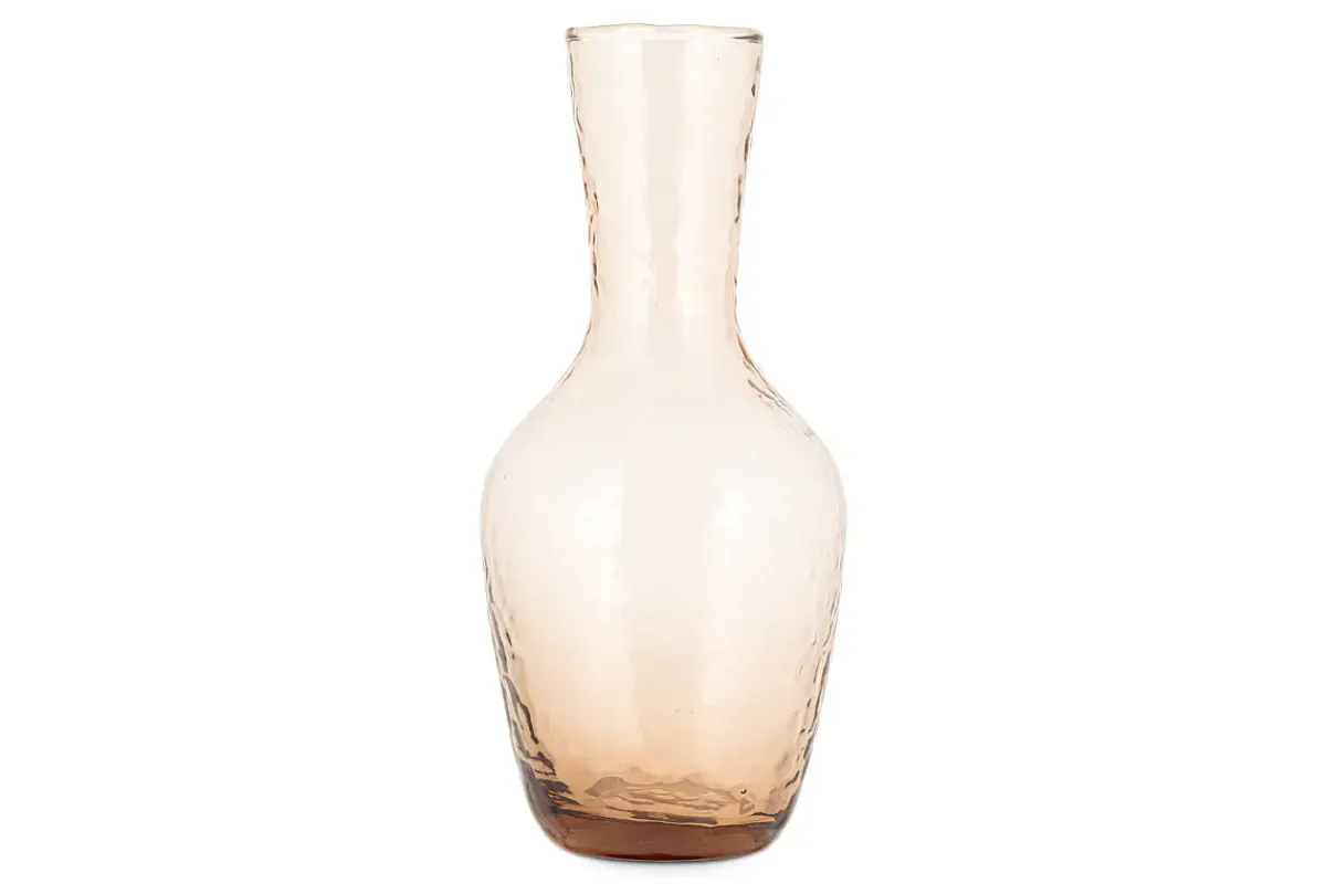Jugs^Nkuku Yala Hammered Jug - Dusty Terracotta