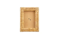 Decorative Home Accessories|Desk Accessories^Nkuku Yanis Rattan Photo Frame