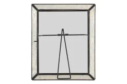 Decorative Home Accessories|Photo Frames^Nkuku Yash Antique Glass & Iron Photoframe - Antique Black