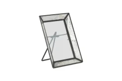 Decorative Home Accessories|Photo Frames^Nkuku Yash Antique Glass & Iron Photoframe - Antique Black