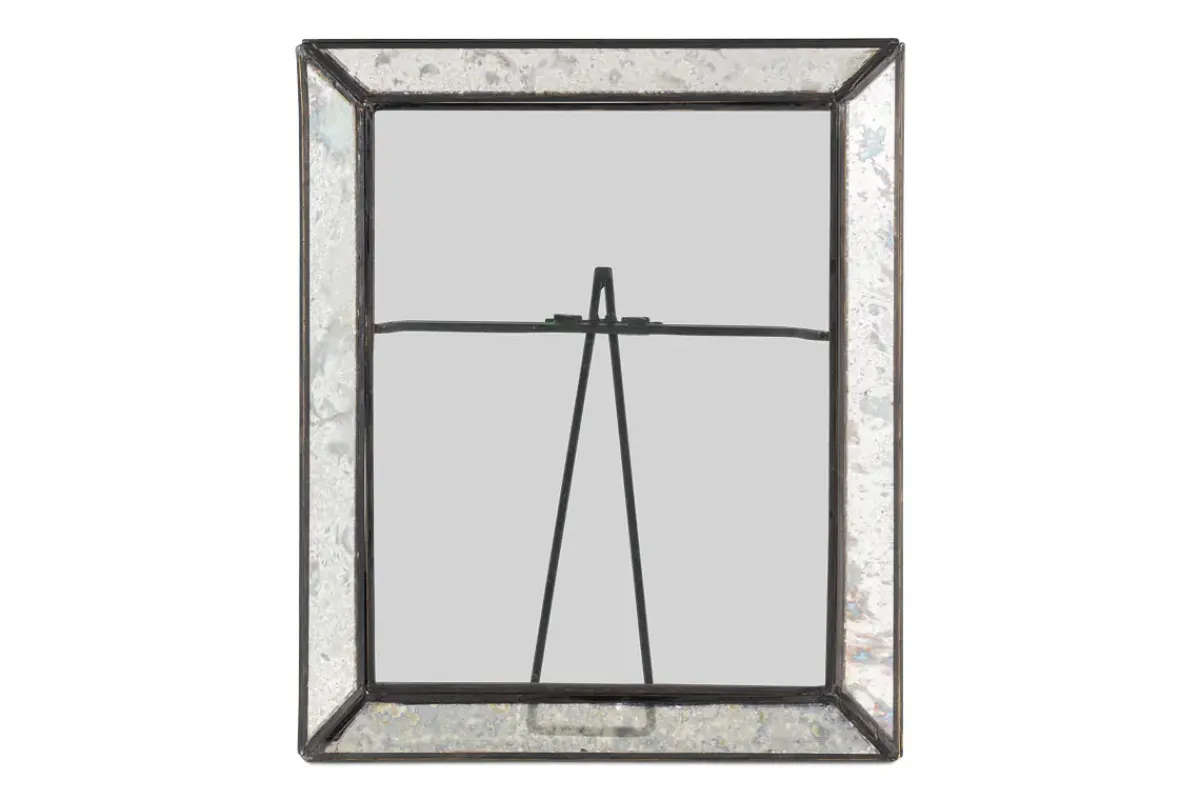 Decorative Home Accessories|Photo Frames^Nkuku Yash Antique Glass & Iron Photoframe - Antique Black