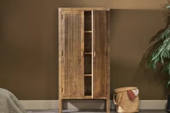 Home Office|Kitchen & Dining^Nkuku Yasha Reeded Mango Wood Cabinet