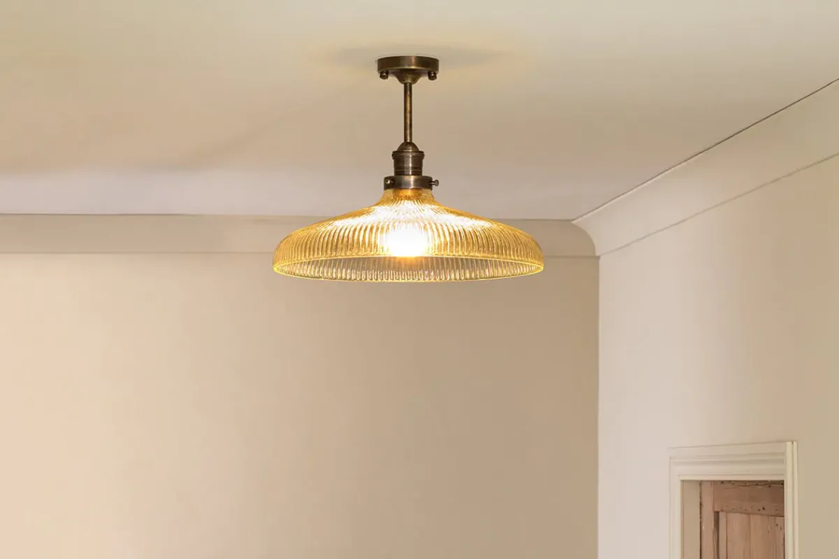Ceiling Lights|Pendant Lighting^Nkuku Zowie Recycled Glass Ceiling Light - Large