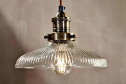 Pendant Lighting^Nkuku Zowie Recycled Glass Pendant - Small