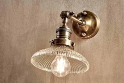 Wall Lights|Wall & Spot Lights^Nkuku Zowie Recycled Glass Wall Light - Small
